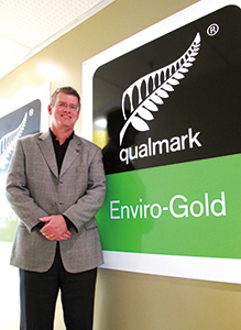 Qualmark Chief Executive/Geoff Penroseさん